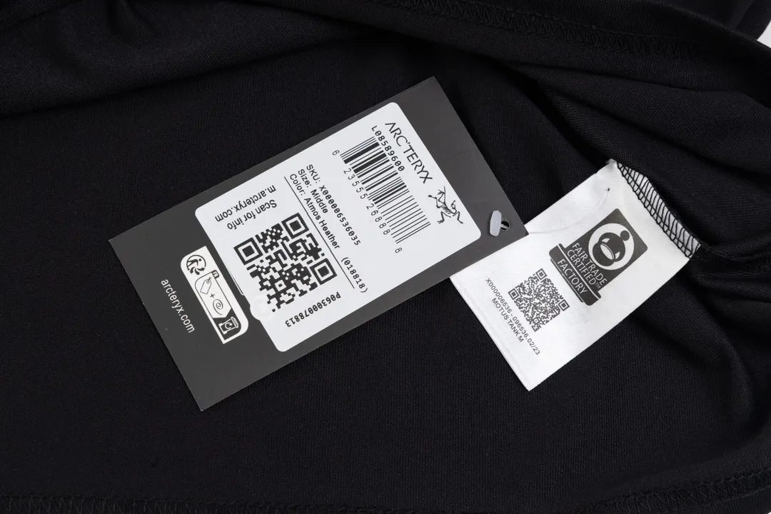 （Authentic ） （Authentic ） ，Arcteryx T Same Style Size：XS S M L Black
